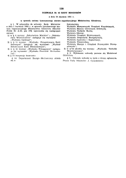 138 UCHWAŁA Nr 43 RADY MINISTRÓW