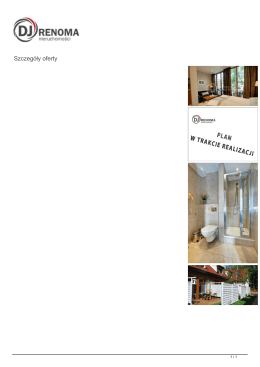 Szczeg&oacute;ły oferty