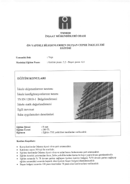 AFİŞ - TMMOB İnşaat M&uuml;hendisleri Odası