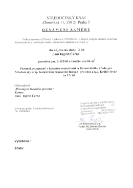 Středočesk&yacute; kraj - Město Kr&aacute;lův Dvůr