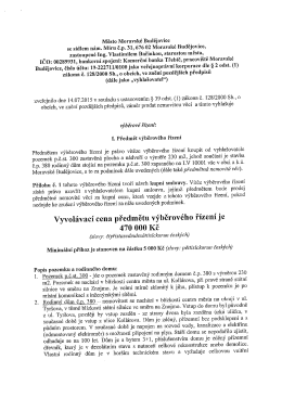 Výběrové řízení - Moravské Budějovice