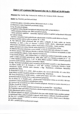 RM 2016 67 - Město Žebr&aacute;k
