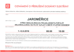 zde - Jaroměřice
