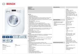 Bosch WAB24261BY Automatická pračka, 60 cm