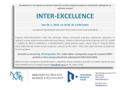 inter-excellence - Západočeská univerzita