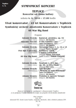 2016.06.04 Symfonick&yacute; koncert 45 let konzervatoře