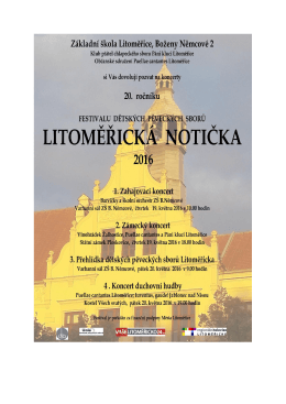 Plakát Notička 2016