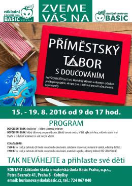 Více informací a program v letáku zde