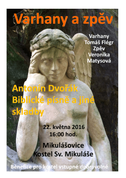 Antonín Dvořák Biblické písně a jiné skladby
