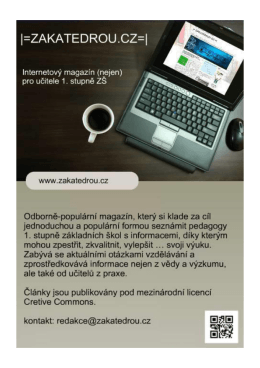 Page 1 =ZAKATEDROU.CZ= Internetový magazin (nejen) pro