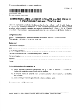 pr.c.1 servis TU pro OP LB