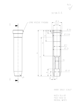Page 1 R016 SECT0NA-A HRANY SRAZIT 03X45° NAZEW DLU