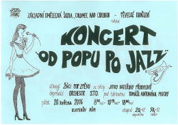 Koncert od popu po jazz