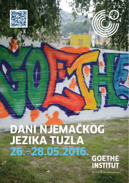 DANI NJEMAČKOG JEZIKA TUZLA 26.–28.05.2016.