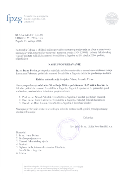 poveznici - Fakultet političkih znanosti