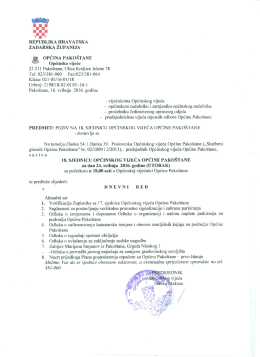 preuzmi PDF - Općina Pakoštane
