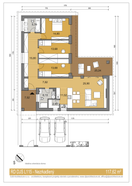 RD DJS L115 - Nezrkadlený 117,62 m²
