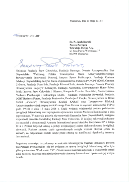 tutaj - Helsińska Fundacja Praw Człowieka