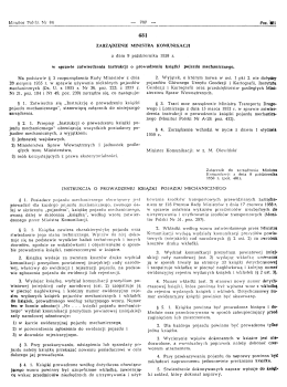 Page 1 Mani for Polski Nr 84 •- 707 – Poz. 481 48 1 ZARZĄDZENIE