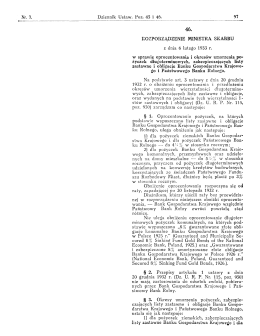 Page 1 Dziennik Ustaw. Poz. 45 i 46, 97 46. ROZPORZĄDZENIE