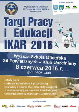 Targi Pracy i Edukacji IKAR 2016