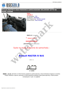 Renault MASTER IV BUS