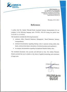 referencje ORICA (pobierz)