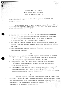 Page 1 Page 2 Wykonanie uchwały powierza się Zarządowi Miasta