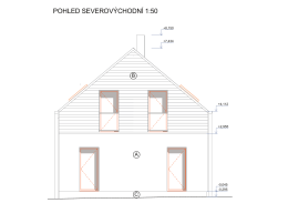 pohled severovýchodní 1:50