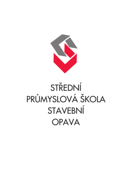 Logo &scaron;koly. Barevn&eacute;. - SP&Scaron; stavebn&iacute; Opava