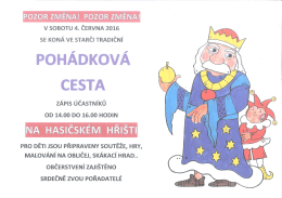 Pohádková cesta 2016