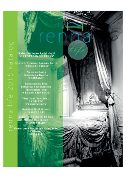 2016 katalog - Rennalife Yatak