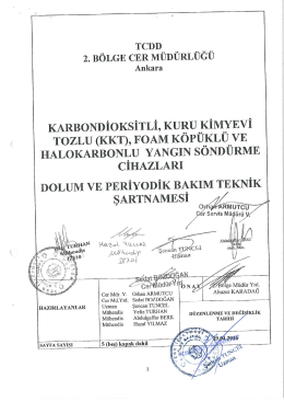Page 1 TCDD 2. BÖLGE CER MÜDÜRLÜĞÜ Ankara