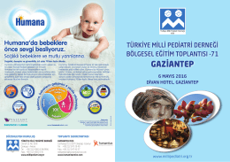 gaziantep - Türkiye Milli Pediatri Derneği