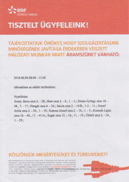 Tájékoztató - nyarlorinc.hu
