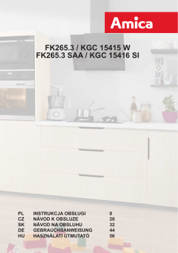 FK265.3SAA / KGC15416SI - Amica International GmbH