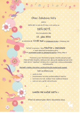 stiahnuť - Obec Jakubova Voľa