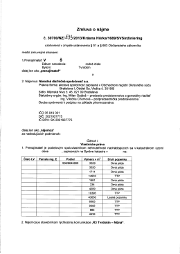 30700/NZ/593/2013/Krásna Hôrka/1689/SVSinžiniering