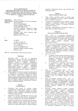 Zmluva o triedenom odpade