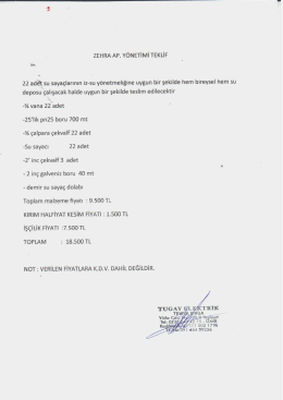 Zehra Hanım Biyersel İz Su Tugay Elektrik Teklif 19.05.2016 284