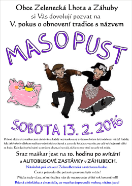 Více... - Obec Zelenecká Lhota