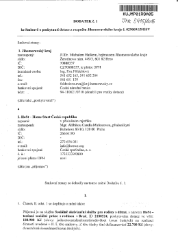 Dotace_Host - Home Start Česk&aacute;