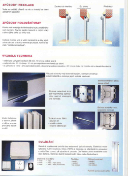 1 - GAR-MONT VRATA, sro