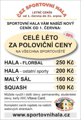 Page 1 ooRTOVN&Iacute; * SP // ^ ^ LETN&Iacute; CEN&Iacute;K /