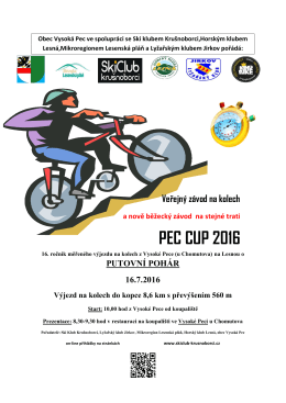 PEC CUP 2016 - skiclub