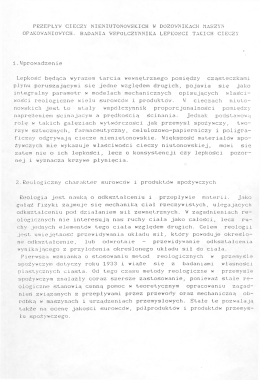 Badanie wsp&oacute;łczynnika lepkości cieczy