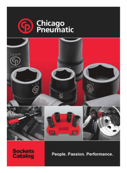 katalog  - Chicago Pneumatic