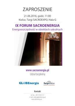Forum Sacroenergia