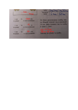 Page 1 1 Cm na planie 1 Cm na planie 1 mm na planie tO a oo