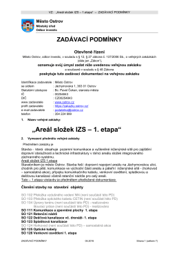 ZP Areál IZS - 1.et. - podpis - profilu zadavatele